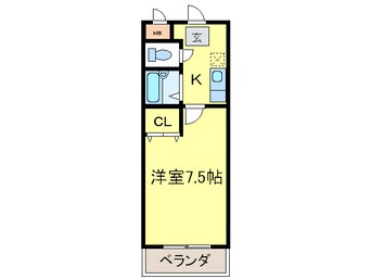 間取図 フラワーハイツ