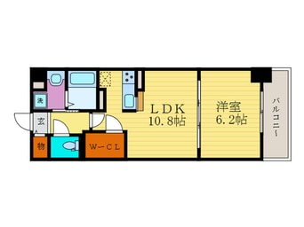 間取図 エスペランサ桂川