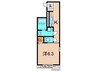 Ｄ－ｒｏｏｍ宮ノ前 1Kの間取り