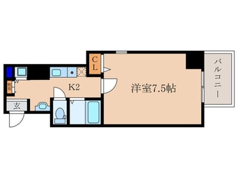 間取図 ベラジオ烏丸御池（703）