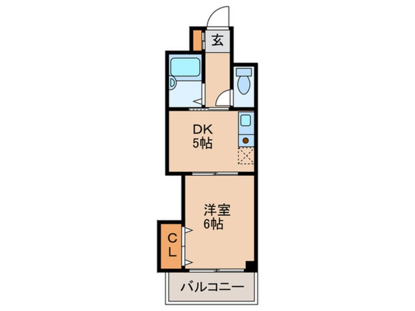 間取図 ノルデンハイム新北野