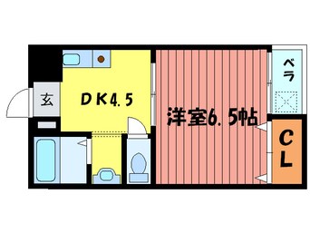 間取図 サンパ－クⅢ