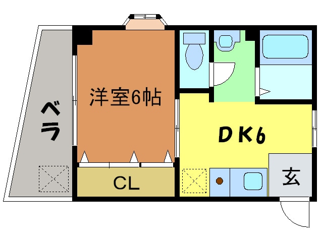 間取り図 サンパ－クⅢ