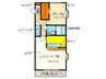 モントレ－メゾン参番館 1LDKの間取り