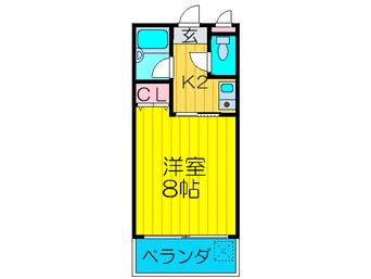 間取図 グリーンゲイブルズⅠ