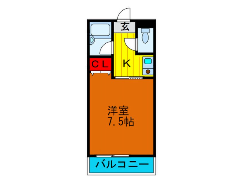 間取図 グリーンゲイブルズⅠ