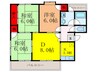 エスポワ－ル前川 3DKの間取り