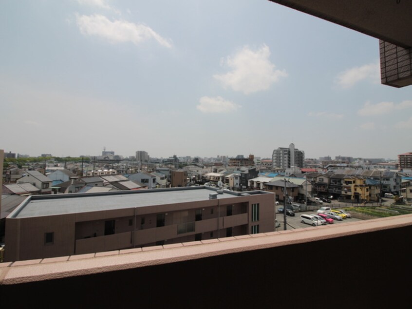 室内からの展望 セリーゼ茨木