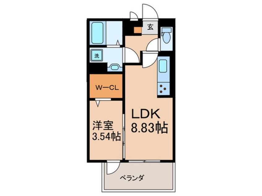 間取図 アイル京都宇治西