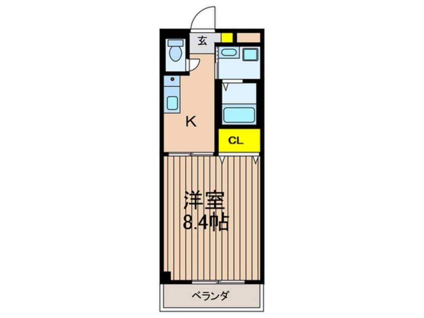 間取図 メゾンフルブレス