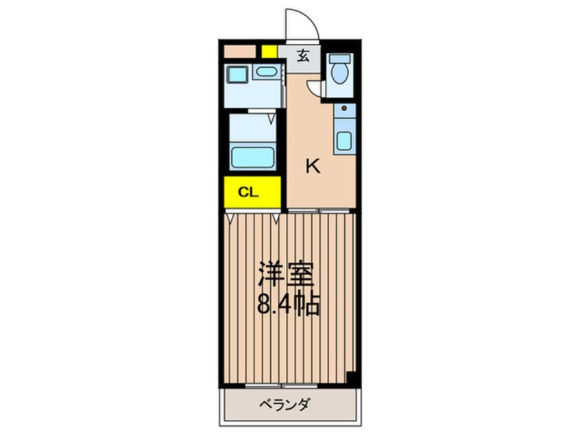 間取図 メゾンフルブレス