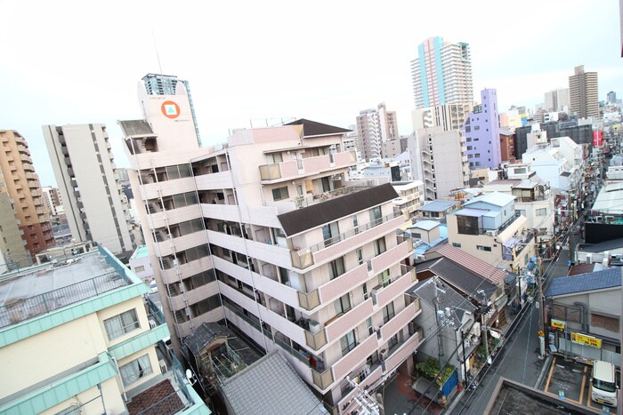 室内からの展望 アバンダンス天神橋