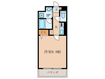 間取図 ロ－ズコ－ト花名