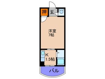 間取図 大島マンション