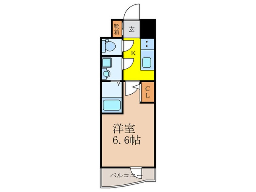 間取図 東三国Noah