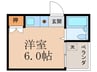 アバルバンみやこ 1Rの間取り