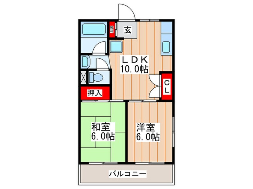 間取図 向日葵荘