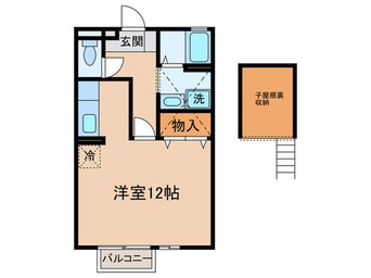 間取図 セジュ－ル藤井Ａ棟