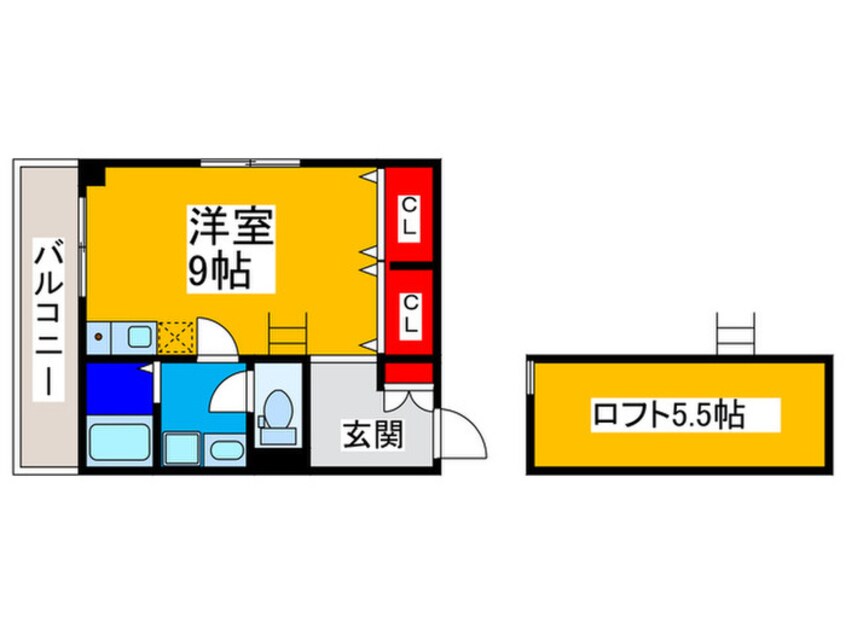 間取図 グランメゾン大美野