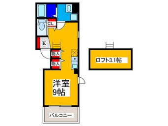 間取図 グランメゾン大美野