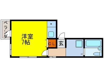 間取図 鶴之荘ハイツ