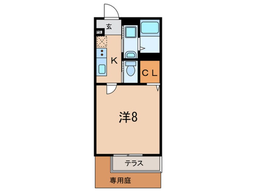 間取図 アクイラ伊川谷