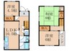 王塚台貸家 3LDKの間取り