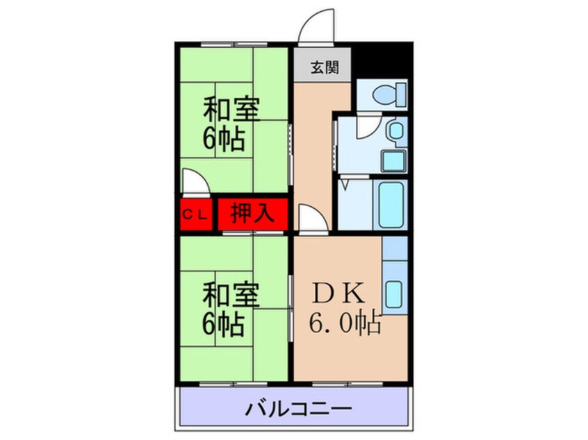 間取図 メゾンマカカーラ