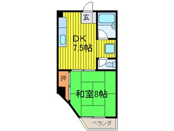 間取図 メゾンマカカーラ