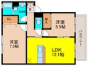 ウィスタリア緑ヶ丘の間取図