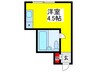 シティーハイツ八尾 1Rの間取り