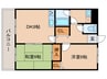 SKマンション21 2DKの間取り