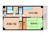 ＳＴ ＭＯＮ 2DKの間取り