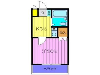 間取図 フレール　ナカノ