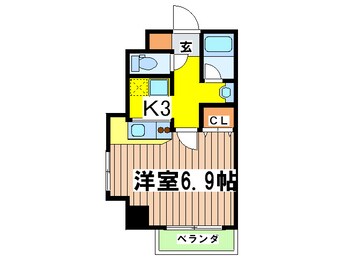 間取図 イ－ストクレセント