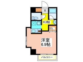 間取図 イ－ストクレセント