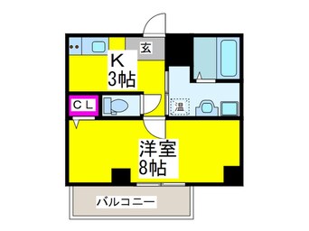 間取図 ｴﾇｴﾑｽﾜｻﾝﾄｵﾝｽﾞノース