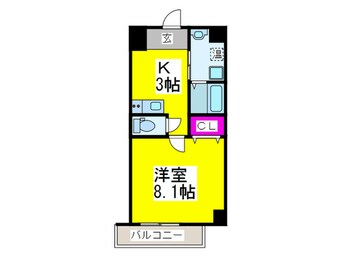 間取図 ｴﾇｴﾑｽﾜｻﾝﾄｵﾝｽﾞノース