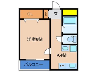 間取図 サンメゾン６