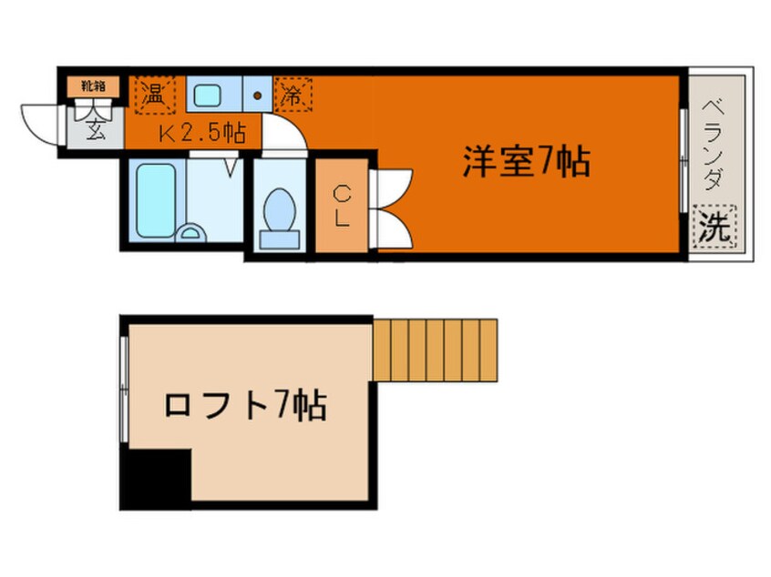 間取図 コーポユース