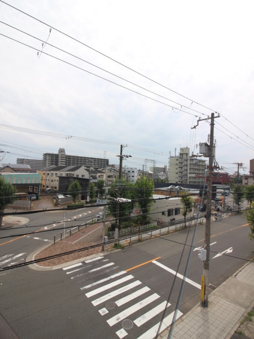 室内からの展望 ロータリーマンション