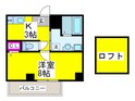 エヌエムスワサントオンズサウスの間取図