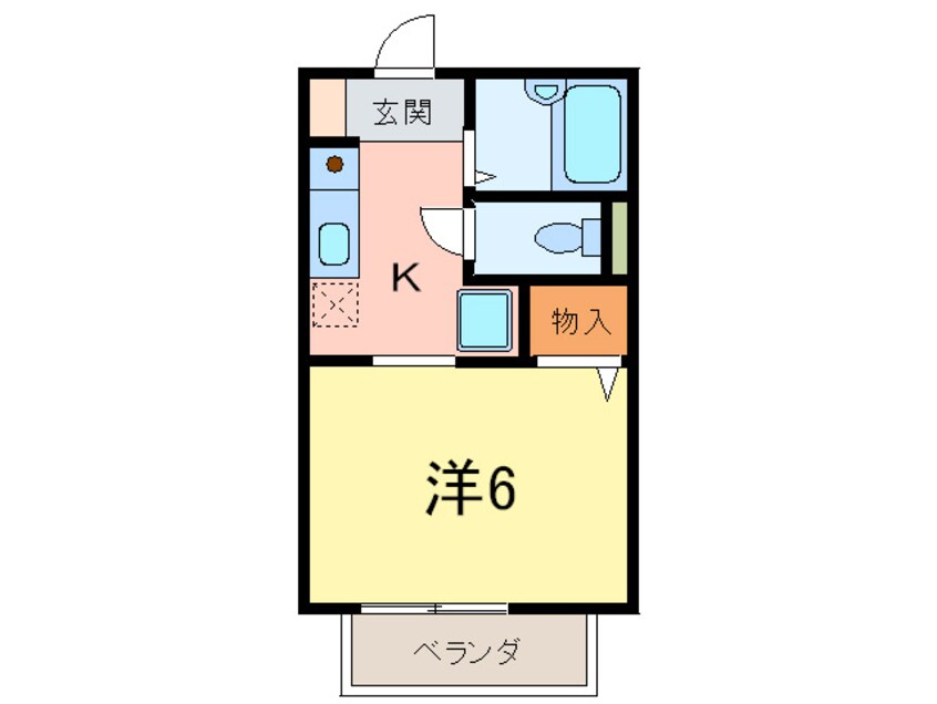 間取図 ディアス北町