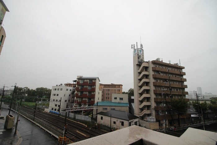 室内からの展望 ローズコーポ新大阪９