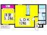 ｴﾇｴﾑｽﾜｻﾝﾄﾃﾞｨｽﾞﾕｲｯﾄ 1LDKの間取り