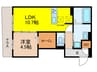 仮）D-residence中川町 1LDKの間取り