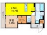 仮）D-residence中川町 1LDKの間取り