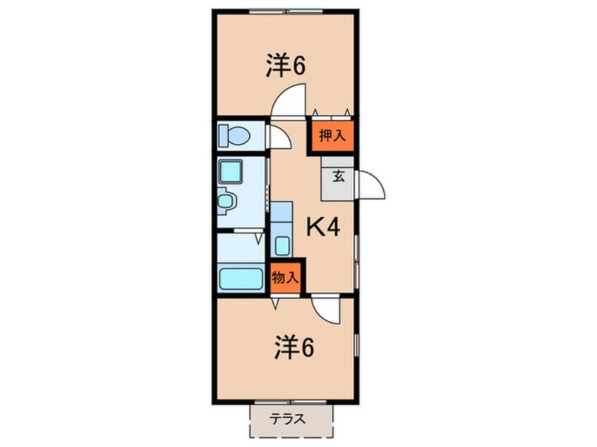 間取図 ジュネス北六甲