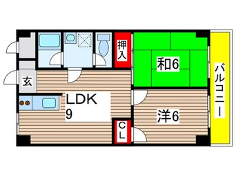 間取図 ベリオ武庫