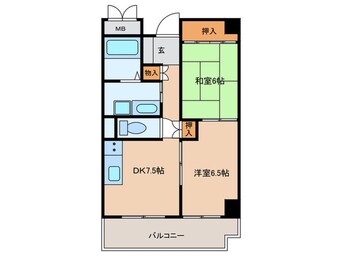 間取図 サンロワール和泉砂川